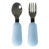 Sööginõud, 4 osaline, teddy, helesinine