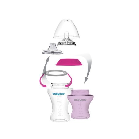 Pehme tilaga mittevalguv tass 180 ml roosa