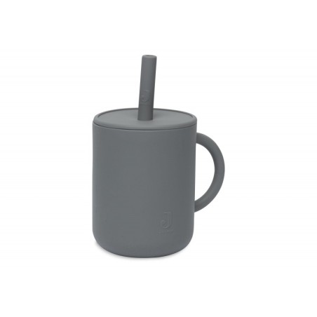 Silikoon joogitops kõrrega, storm grey