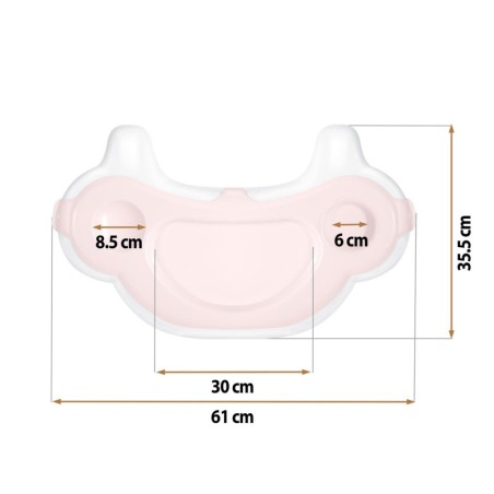Sinco Ricokids söögitooli alus - roosa