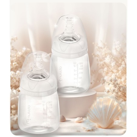 2 pp piimapudeli komplekt nukido