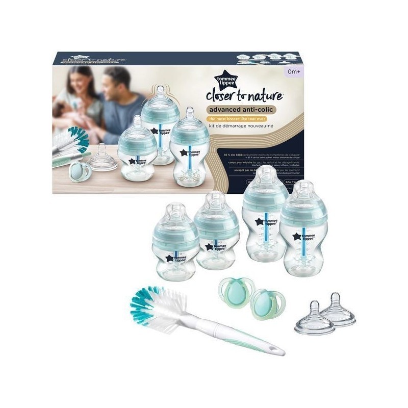 Täiustatud koolikutevastane lutipudeli stardikomplekt