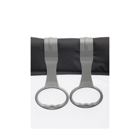 Mänguaedik reisivoodi QUADRA BLACK