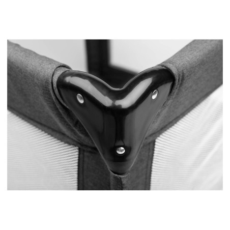 Mänguaedik reisivoodi QUADRA GRAFIIT