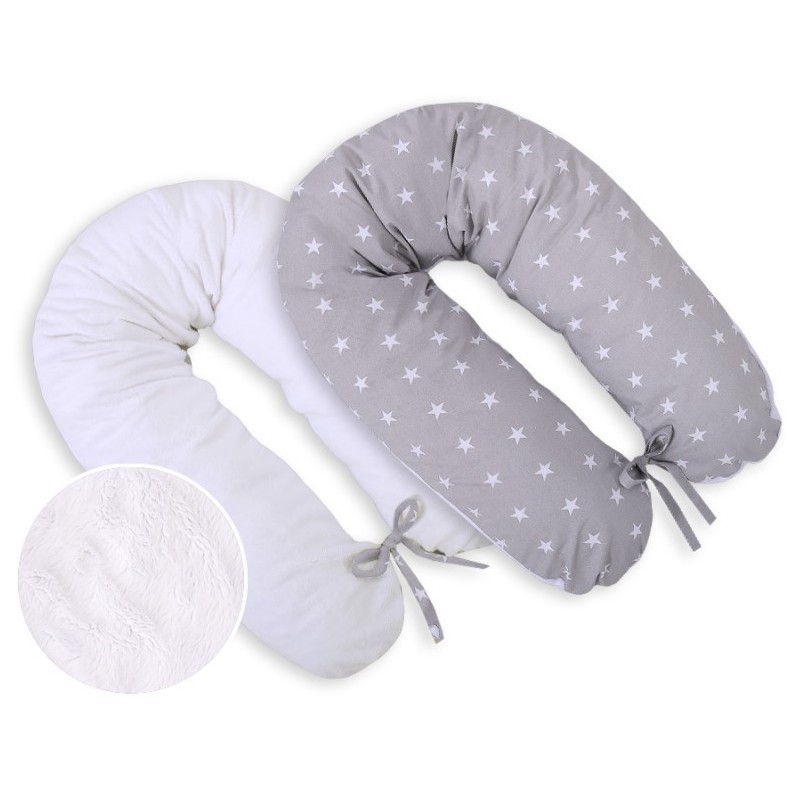 Rasedus tugipadi / imetamispadi kahepoolne, Simple grey stars