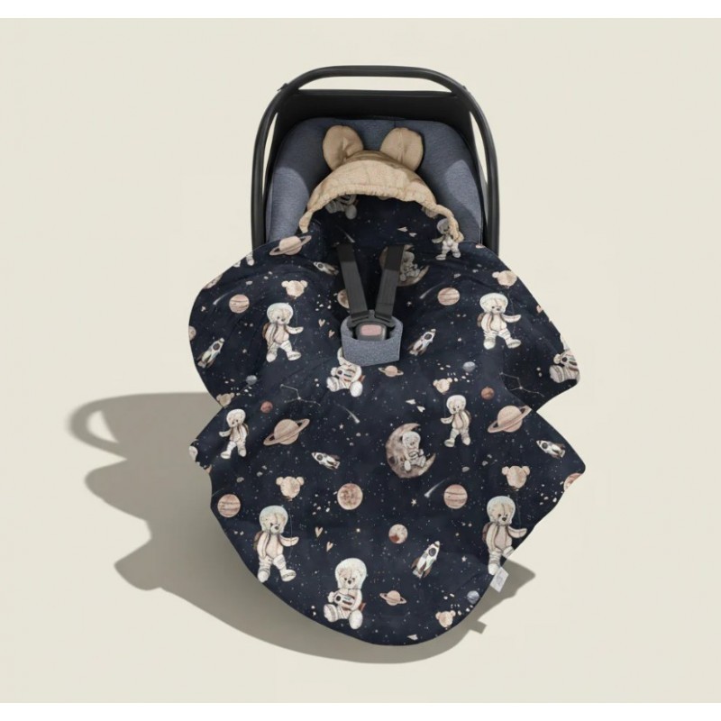 Turvahälli tekk Space teddy dark