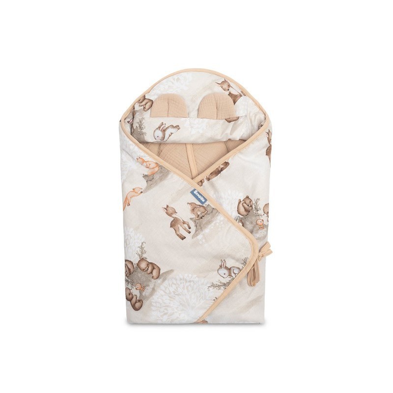 MUSLIIN TURVAHÄLLI TEKK - PRUUN METS