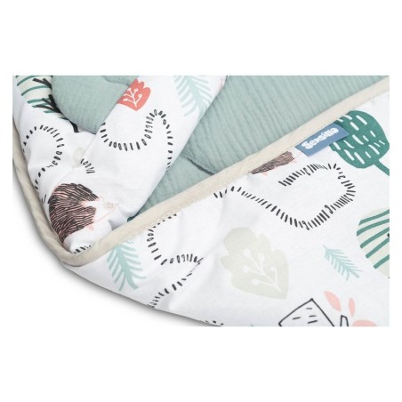 MUSLIIN TURVAHÄLLI TEKK - SMARAGD SIIL