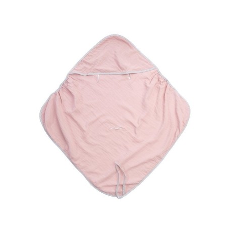 Turvahälli tekk musliin suveks – roosa