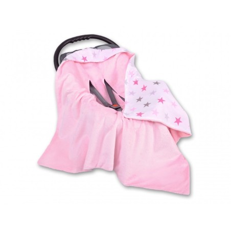 Turvahälli tekk, roosa/tähekesed