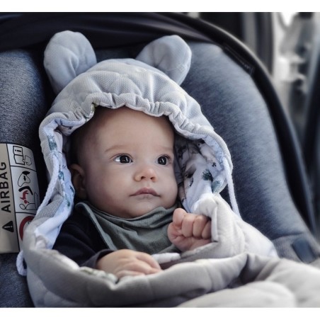 Turvahälli tekk Natura - sepia rose