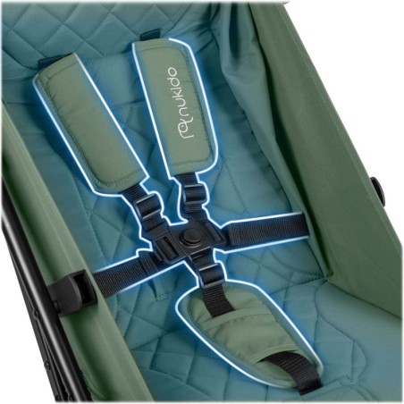 Laste vanker jalutuskäru Paseo Nukido