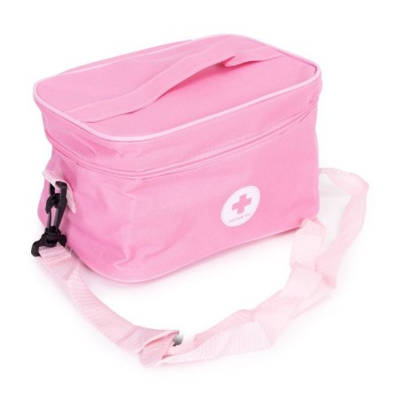 Puidust väike arstikomplekt meditsiinikott lastele 24-osaline