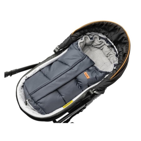 Combi 3in1 soojakott – grafiit/hall polaarfliis