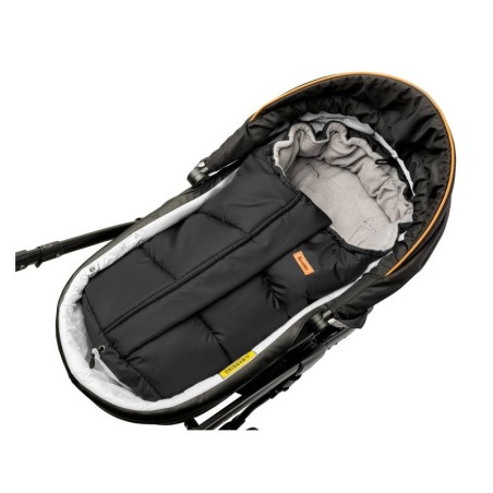 Combi 3in1 soojakott– must/hall polaarfliis