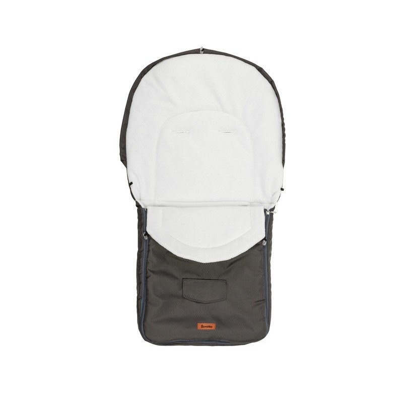 Vankri soojakott polaarfliis– grafiit (95x40 cm)