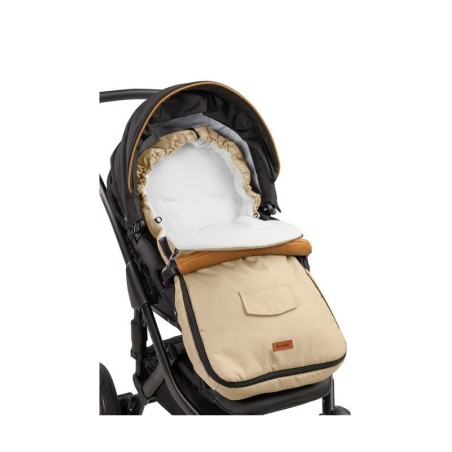 Vankri soojakott polaarfliis – cappuccino (95x40 cm)