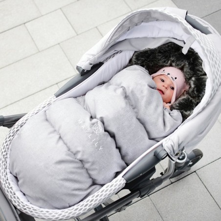 Soojakott vankrisse, 0-24 kuud, roosa