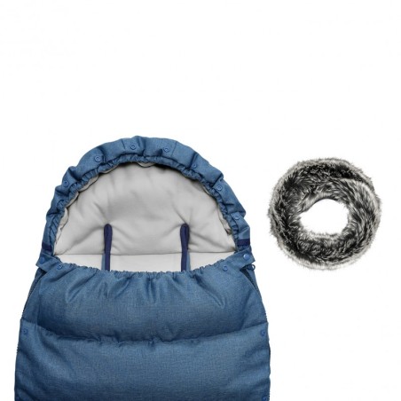 Soojakott vankrisse, 0-24 kuud, sinine