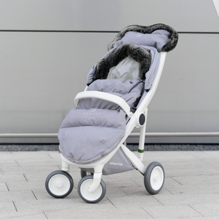 Soojakott vankrisse, 0-24 kuud, tumehall