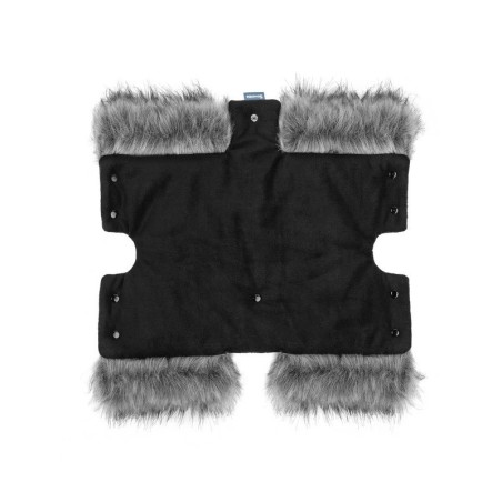 Vankrimuhv kunstkarusnahast GRAPHITE