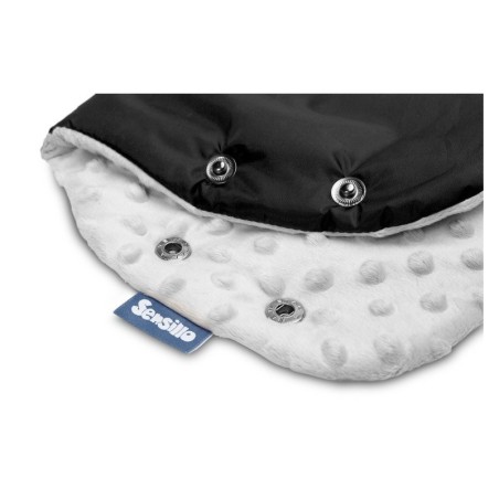 Minky vankrimuhv – must