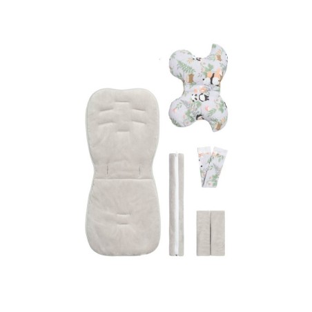 Käru pehmendus ja padi Deluxe – PANDA AND FOX