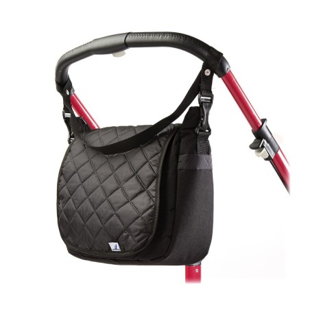 Tepitud kott jalutuskärudele MUST