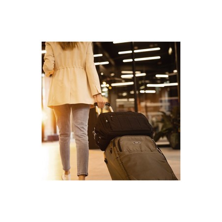 Emade reisikott beebitarvetekott, must