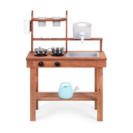 Puidust mudaköök veega