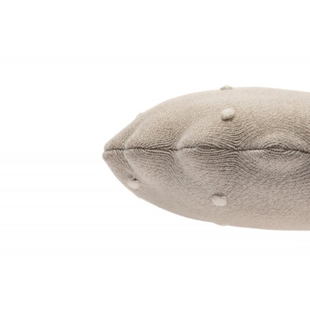 Kootud padi Round Biscuit Dune White