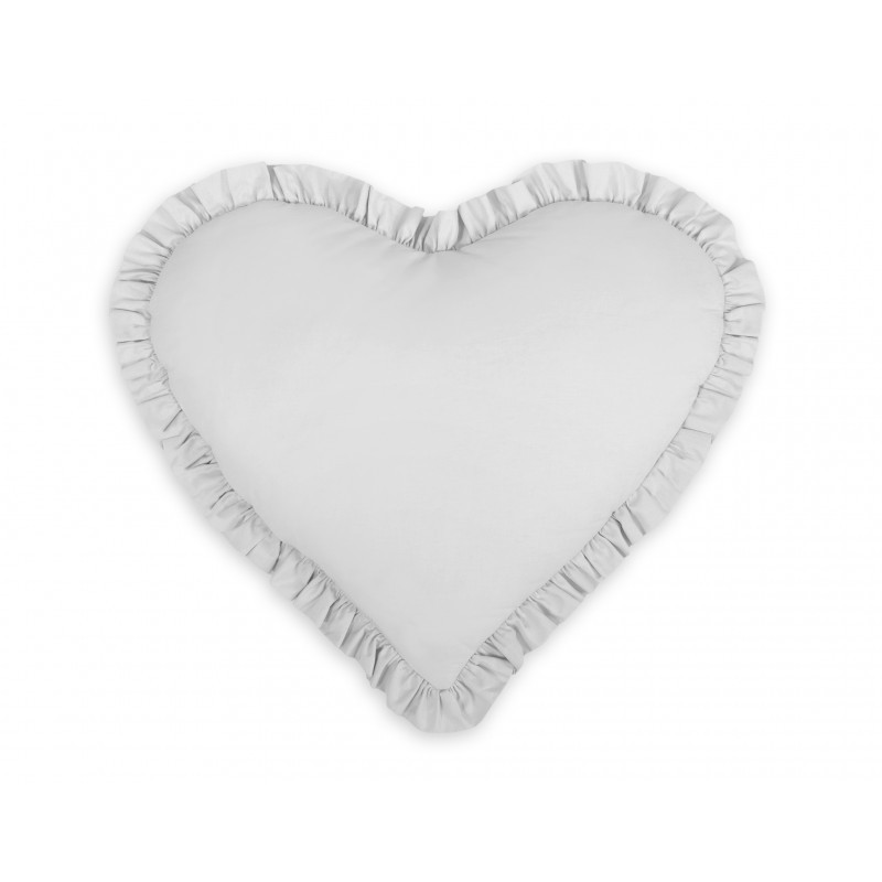 Dekoratiivpadi Süda, hall