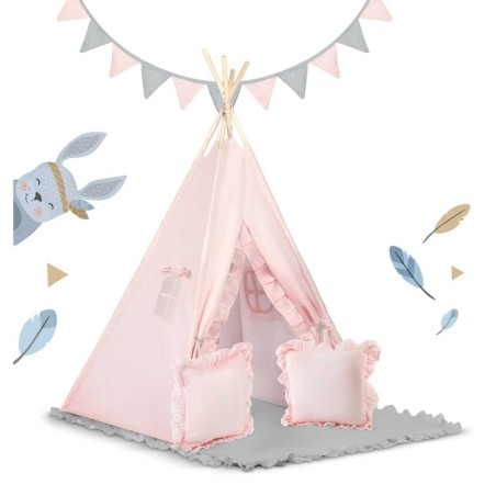 Tipi telk lastele - heleroosa