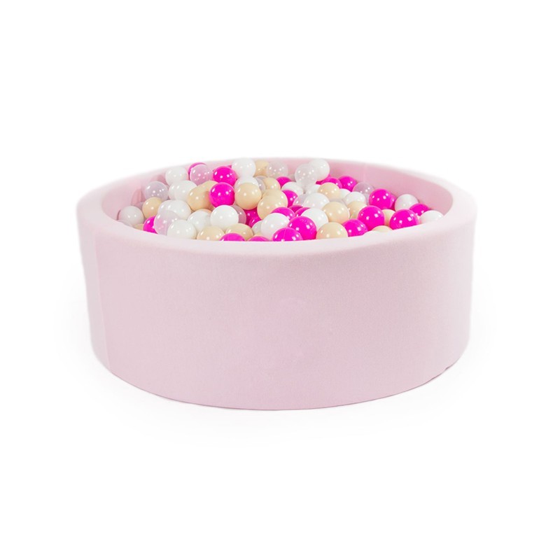 Pallimeri H30 + 200 palli, roosa