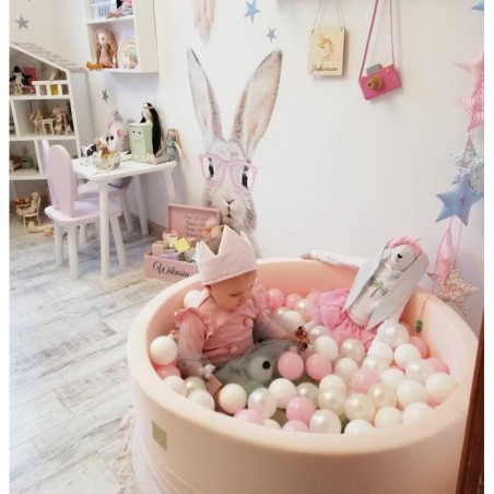 Pallimeri H30 + 200 palli, roosa