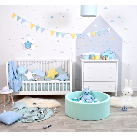 Pallimeri H30 + 200 palli, mint