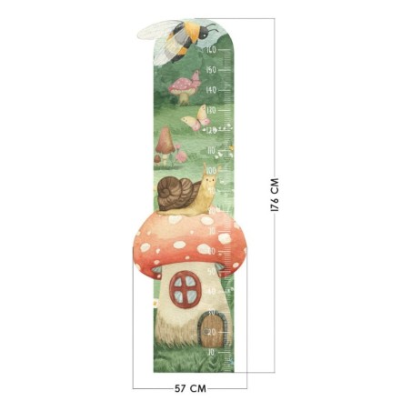 Seinakleebis mõõdupuu tigu ja seen