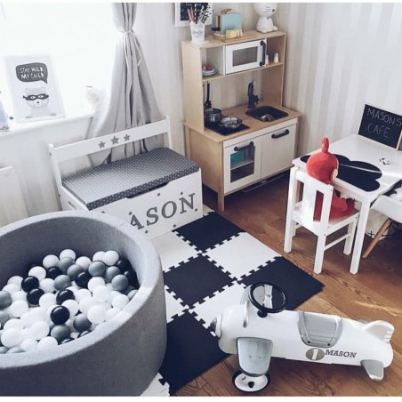 Pallimeri H40 + 200 palli, tumehall