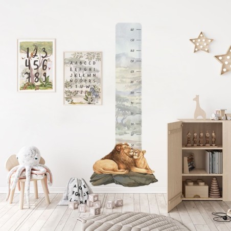 Seinakleebis mõõdupuu Lõvi