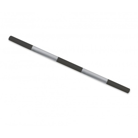 Latt tala hüppetakistusele 120 cm, must/hõbe