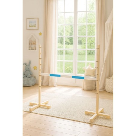 Latt tala hüppetakistusele 120 cm, helesinine