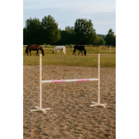 Latt tala hüppetakistusele 120 cm, heleroosa