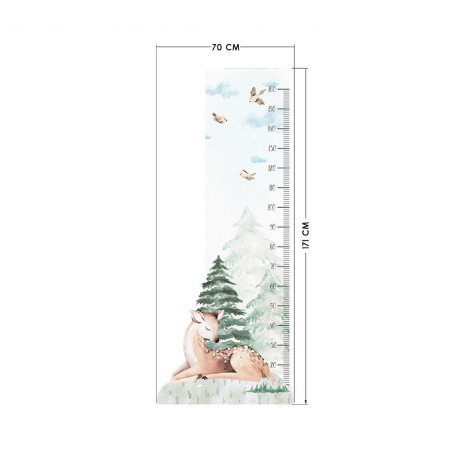 Seinakleebis mõõdupuu hirv