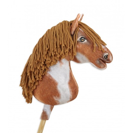 Kepphobune Premium - laiguline hobune pruuni lakaga A3