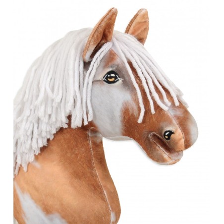 Kepphobune Premium - laiguline hobune valge lakaga A3