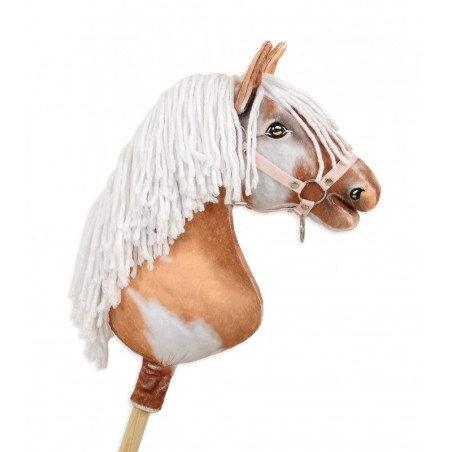 Kepphobune Premium - laiguline hobune valge lakaga A3