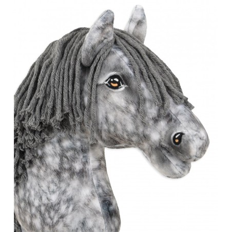 Kepphobune Premium - hall täpiline hobune halli lakaga A3