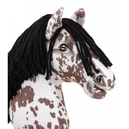 Kepphobune Premium - pruun täpiline hobune musta lakaga A3