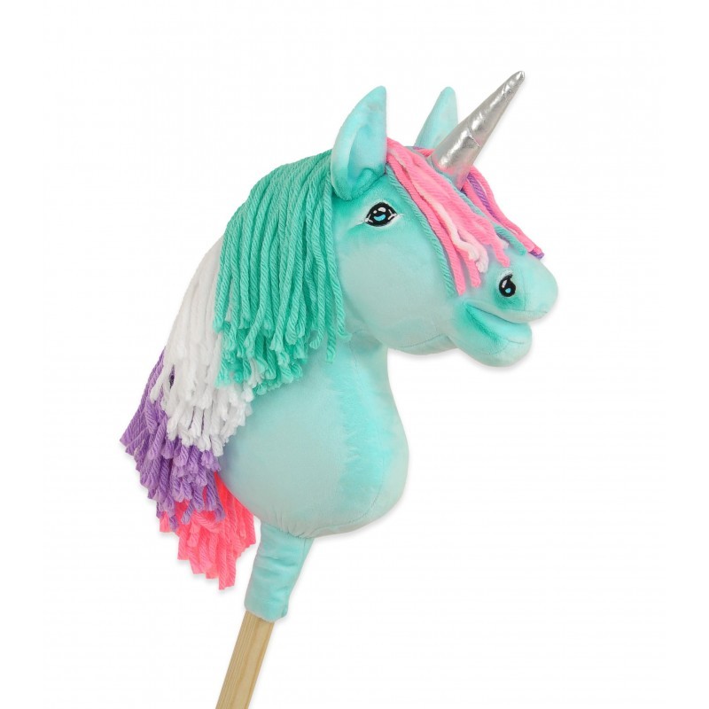 Kepphobune Ükssarvik A4 - mint, värviline lakk ja kuldne sarv