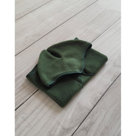 A3 hobihobuse fliistekk + kõrvad, bottle green